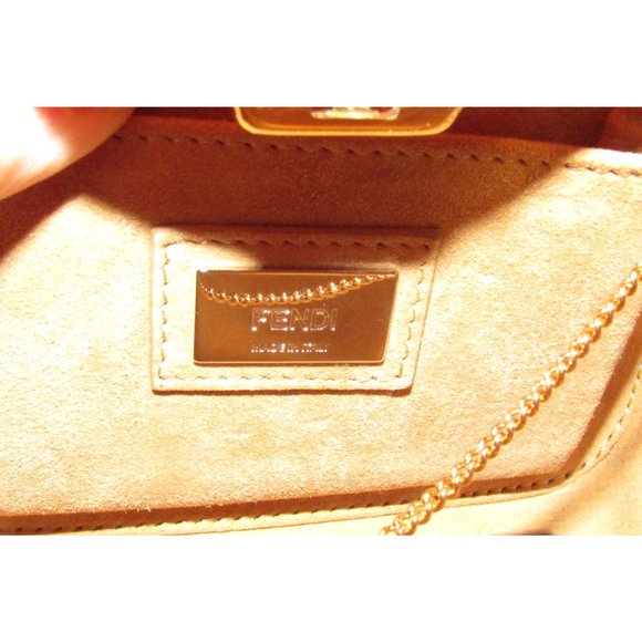 Retro, Fendi two way- clutch red & tortoise shell Lucite clam shell style purse - Picture 11 of 16